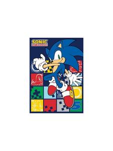 Флисовое одеяло Blue Blur 100x140 см Sonic