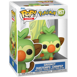 Виниловая фигурка Grookey - Ouistempo - Chimpep Vinyl Figur 957 от Pokémon