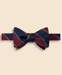 Шелковый галстук-бабочка Argyle Sutherland Rep, изготовленный в США.