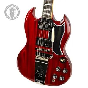 Новая Epiphone, вдохновленная Gibson Custom 1964 SG Standard Cherry Red с винтажным глянцем и звукоснимателями Gibson USA #24121524887