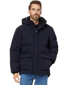 Парка Levi's Arctic Cloth Midlength Hooded Parka, темно-синий