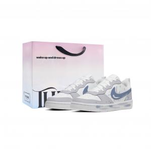 Детские скейтерские кеды Court Borough Nike, светло-серый