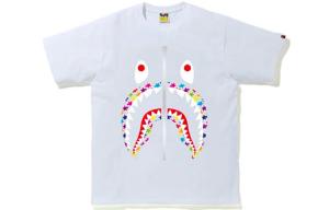 Футболка Shark Series для мужчин A Bathing Ape, черный