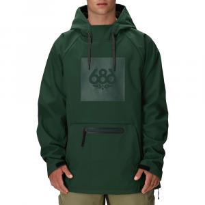 686 Водонепроницаемая толстовка с капюшоном (мужская) - 2025, Moss
