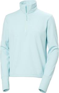 Helly-Hansen Versalite Cinched Pullover for Women, Lightweight Fleece-Outerwear Cozy Jackets, Stylish Coat, Pull Over Helly Hansen, 537 Barely Blue