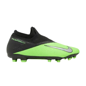 Бутсы Nike Phantom Vision 2 Academy DF MG 'Green Strike Black', зеленый
