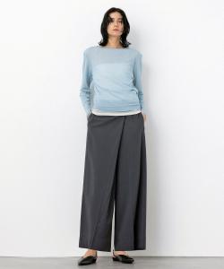 Топ из тюлевого трикотажа