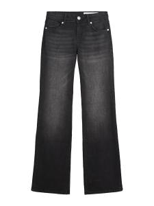 Джинсы Bootcut Bershka, Black denim