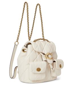 Рюкзак COACH Tabby Backpack with Quilting, цвет B4/Chalk