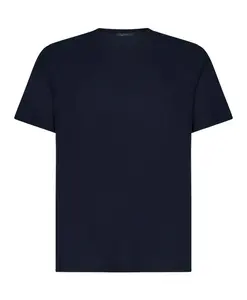 Синие футболки и поло с круглым вырезом Herno, синий