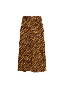 Миди юбка Scalpers Flare, Brown