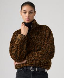 Женская толстовка Gemma с застежкой-молнией до четверти длины Levi's, Annessa Light Ecru