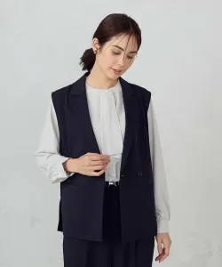 Жилет из полиэстеровой саржи, сшитый на заказ Comme Ca Ism, цвет Navy