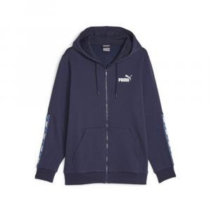 Толстовка Puma Ess Tape Camo Full Zip, синий