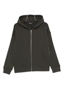 Толстовка с капюшоном на молнии 'S Max Mara, серый