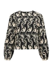 Блуза OBJECT OBJMya, черный