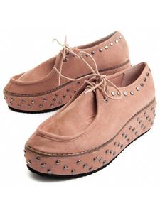 Montevita Розовые туфли на шнуровке Trenca