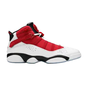 Кроссовки Air Jordan Jordan 6 Rings 'White Carmine', белый