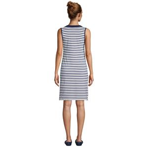 Женское накидное платье для плавания с разрезом и вырезом Lands End Lands' End