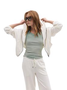 No Matter What Белый худи на молнии