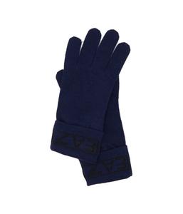 Перчатки мужские Ea7 акриловые, синий