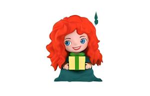 Тайный бокс Disney Characters Princess Warm Winter Collection, одиночный тайный бокс/полный бокс 12 шт POP MART