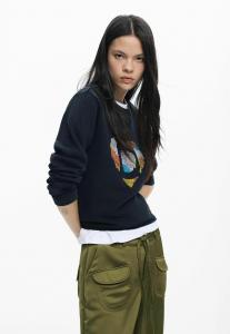 Толстовка Desigual WITH LOGO BEADS, Grey