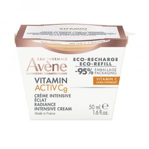 Крем против морщин Vitamin activ cg crema iluminadora intensiva refill Avène, 50 мл