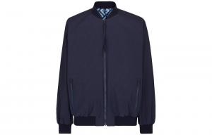 Куртка-бомбер на молнии с принтом Ff по всей поверхности Fendi, синий