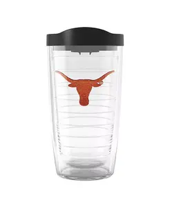 Стакан с эмблемой Texas Longhorns на 16 унций Tervis Tumbler, clear