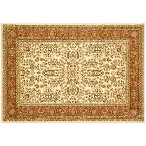 Ковер с цветочным узором и лозой в рамке Линдхерст Safavieh, мультиколор, 61x305 см