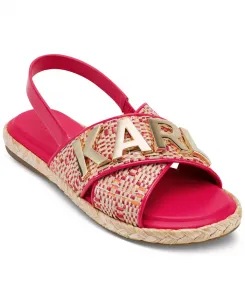 Женские сандалии Charla на ремешках KARL LAGERFELD PARIS, розовый