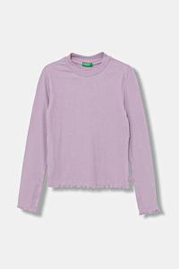 Детский лонгслив United Colors Of Benetton, фиолетовый