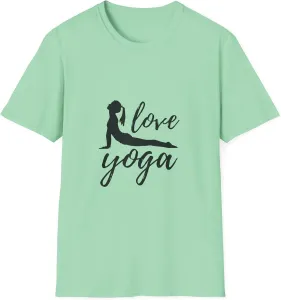 Футболка для йоги