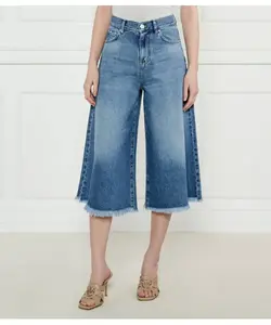 Джинсы буркина Flare fit Pinko, синий