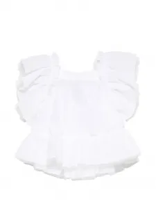 Блузка с оборками Alapage, белый