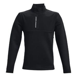Куртка storm daytona 1/2 full zip jacket 'black' Under Armour, черный