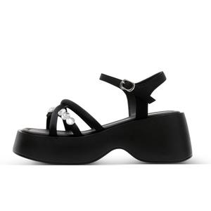 Сандалии с одним ремешком женские Hotwind, Black