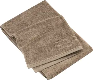 Полотенце Esprit "Modern Solid", (2 шт.), веганское производство 50х100 см (2 шт.), цвет mocca