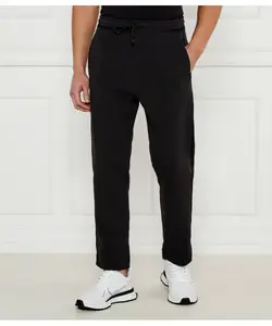 Спортивные брюки с лентой Hadim Regular fit Boss Green, черный