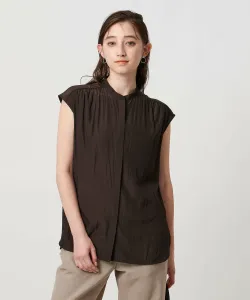 Блузка Spiree K/S с французскими рукавами - можно стирать United Arrows, цвет Dk Brown