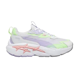 Кроссовки Puma Wmns Spina Nitro Spring Lavender Speed Green, фиолетовый