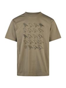 Футболка Cleptomanicx Typologist, Brown