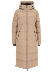 Стеганое пальто Julia2 L60412CO в цвете тауп COVERED