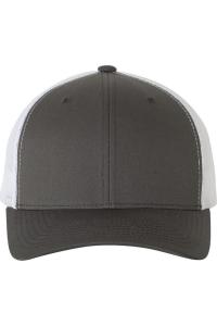 Кепка YP Classics из шести панелей в стиле ретро дальнобойщика, цвет charcoal/ white