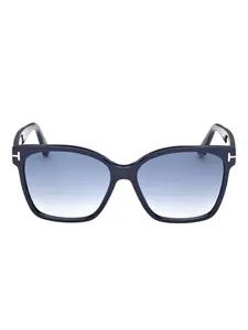 Солнцезащитные очки в квадратной оправе Tom Ford, синий