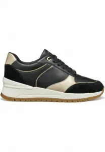 Низкие кроссовки desya Geox, Black Light Gold