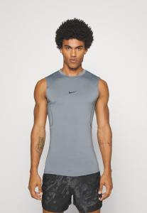 Майка Nike TIGHT, цвет Smoke Grey/Black