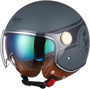 Шлем Shizicong Vespa, серый