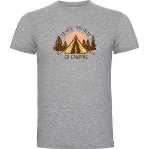 Футболка Kruskis Go Free Go Lively, серый